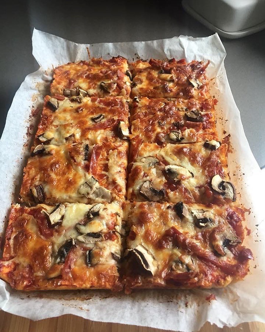 Cauliflower & Carrot Pizza Base